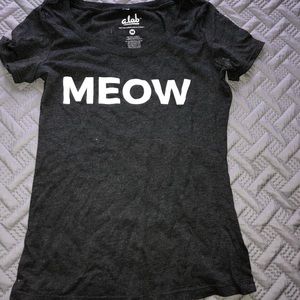 MEOW tee